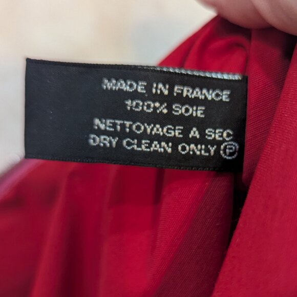 Hermes Hot Pink 100% Silk Bolide Pouch/ Bag - Picture 12 of 16